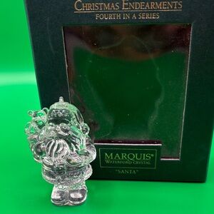 Marquis Waterford Crystal Santa Figurine Christmas Endearments